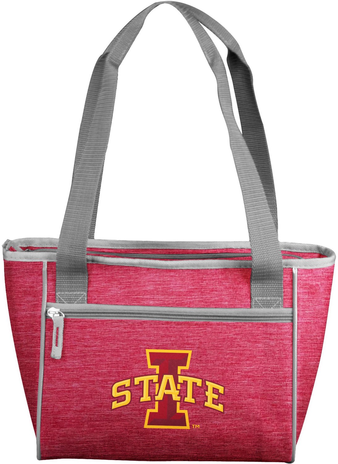 Logo Brands Iowa State University Crosshatch 16 Can Cooler Tote Academy