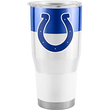 Logo Brands Indianapolis Colts 30 oz Colorblock Stainless Tumbler                                                               