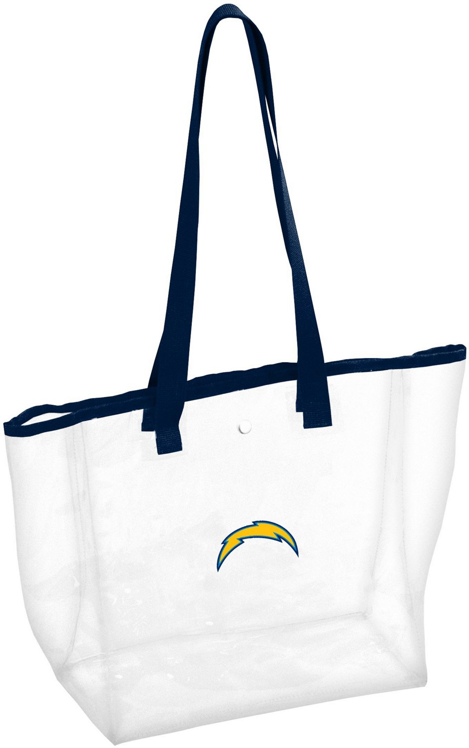 Logo Brands Los Angeles Chargers Stadium Clear Tote Bag                                                                          - view number 1