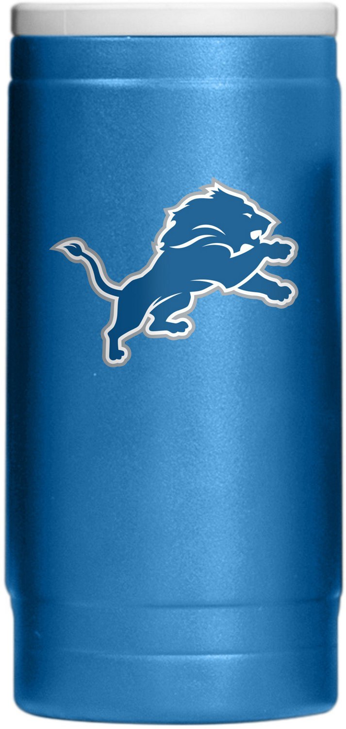Logo Brands Detroit Lions Flip Powder Slim Can Coolie