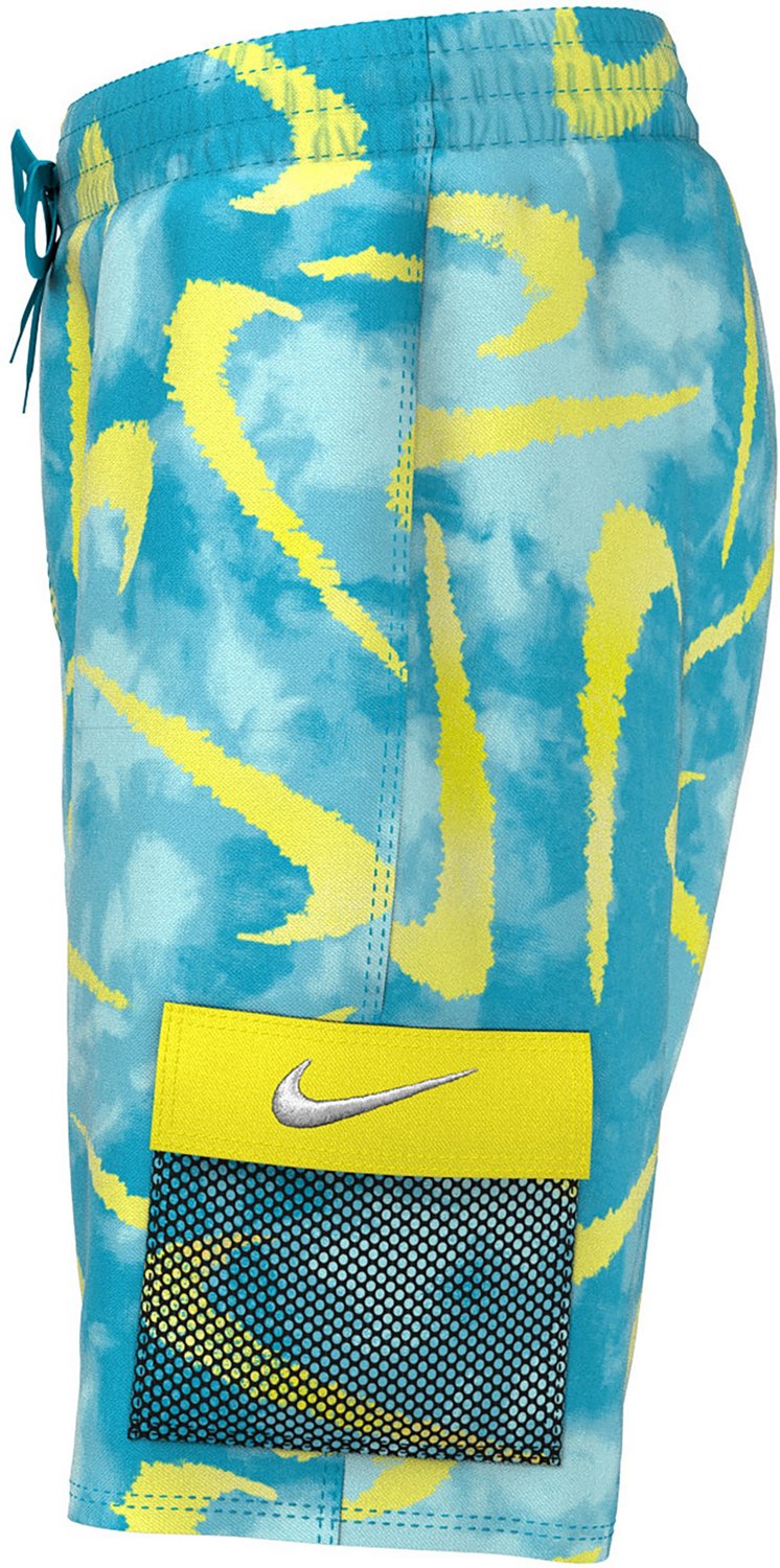Nike Boys' Tie-Dye Swoosh Volley Shorts 7 in - view number 3
