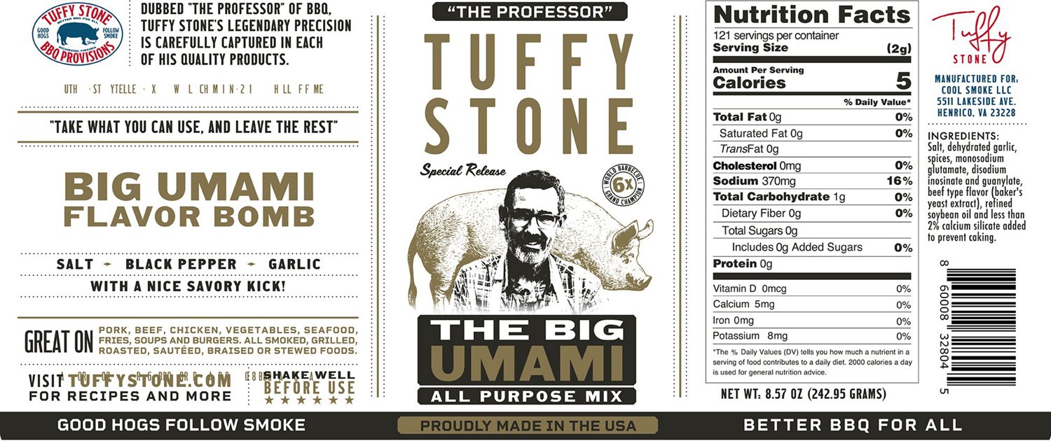 Tuffy's The Big Unami All Purpose Rub                                                                                            - view number 2