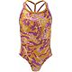 Nike Girls' Watercolor T-Crossback One-Piece Swimsuit                                                                            - view number 1 selected