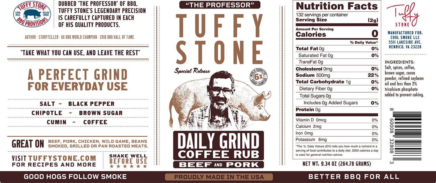 Tuffy's Daily Grind Coffee Rub                                                                                                   - view number 2