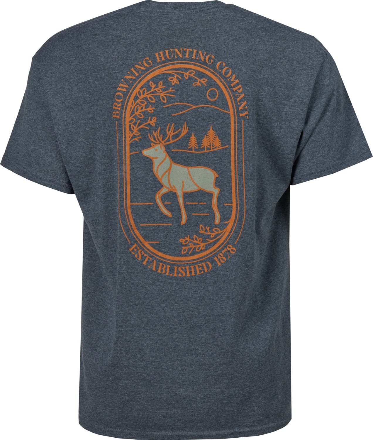 Browning Men's Line Deer Tshirt Academy