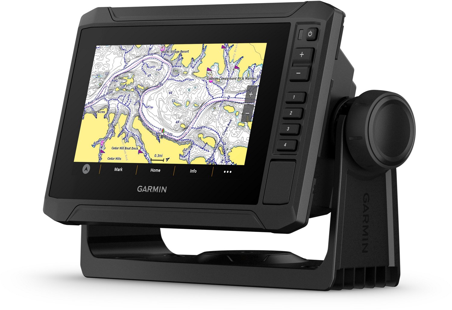 Garmin ECHOMAP UHD 6 in 63sv with GT54 Transducer and Garmin Navionics+ U.S. Inland Mapping                                      - view number 4