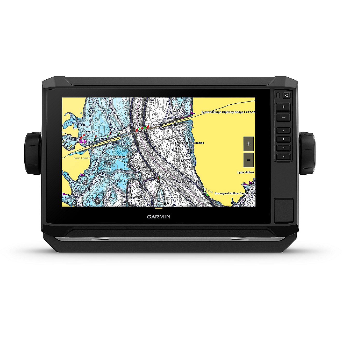 Garmin ECHOMAP UHD2 9 in 93sv with GT56UHD-TM Transducer and Garmin Navionics+ U.S. Inland Mapping                               - view number 4
