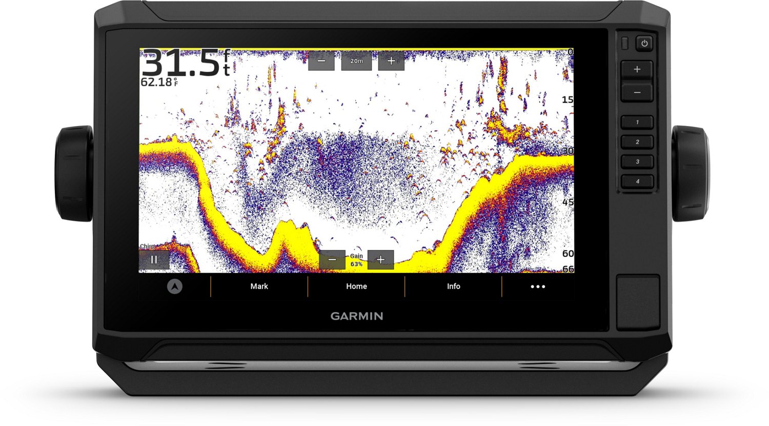 Garmin ECHOMAP UHD 9 in 93sv with GT56UHD-TM Transducer and Garmin  Navionics+ U.S. Inland Mapping