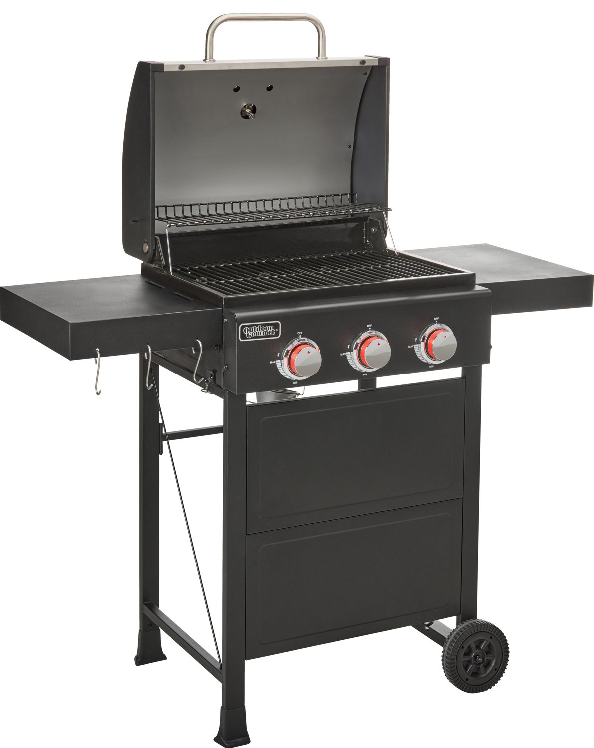 Gas grilling outlet