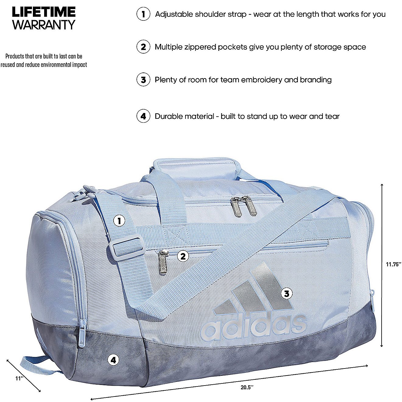 adidas Defender IV Duffel Bag                                                                                                    - view number 5