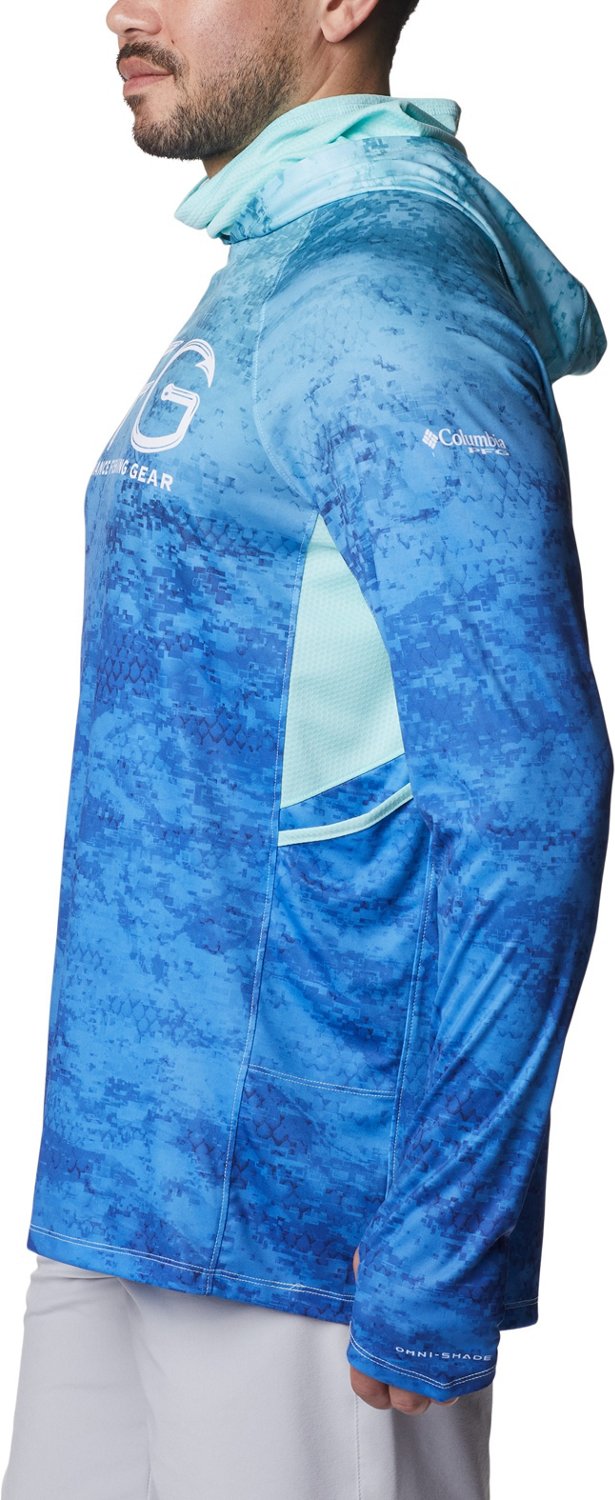 Columbia Terminal Tackle Vent Long Sleeve Chemise de randonnée, Bleu océan, Taille S Homme
