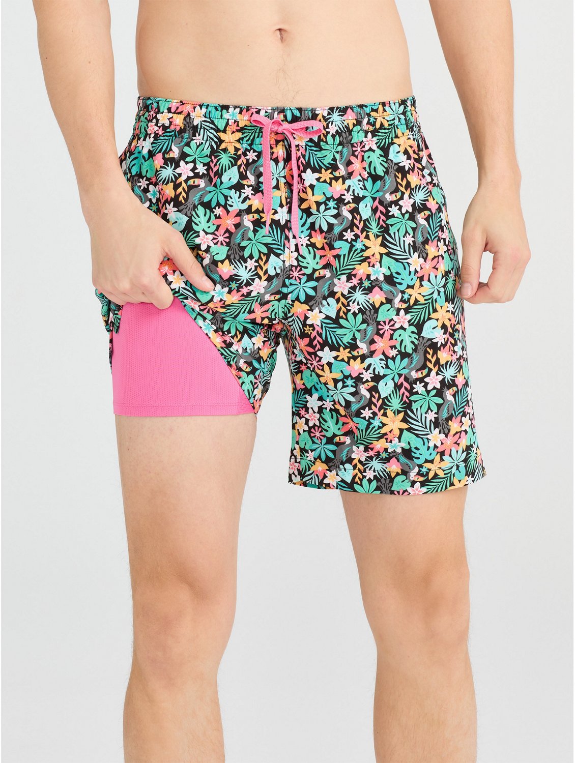 Chubbies Men's The Bloomerangs Stretch Swim Trunks 7 in Academy
