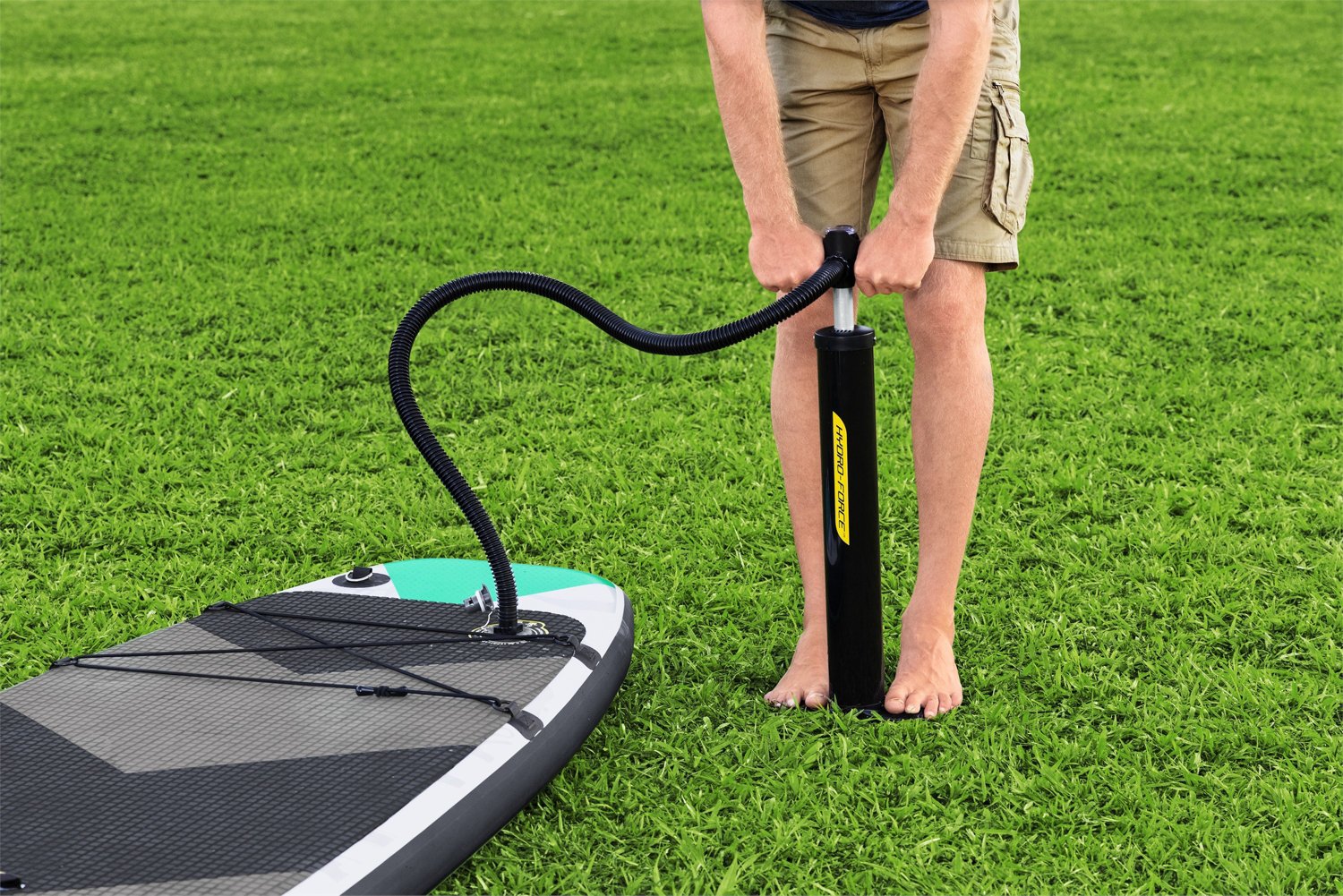 HydroForce Aqua Wander TravelTech Convertible StandUp Paddleboard Set