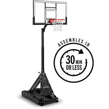 Spalding 54 in Portable Momentous EZ Assembly Basketball Hoop                                                                   