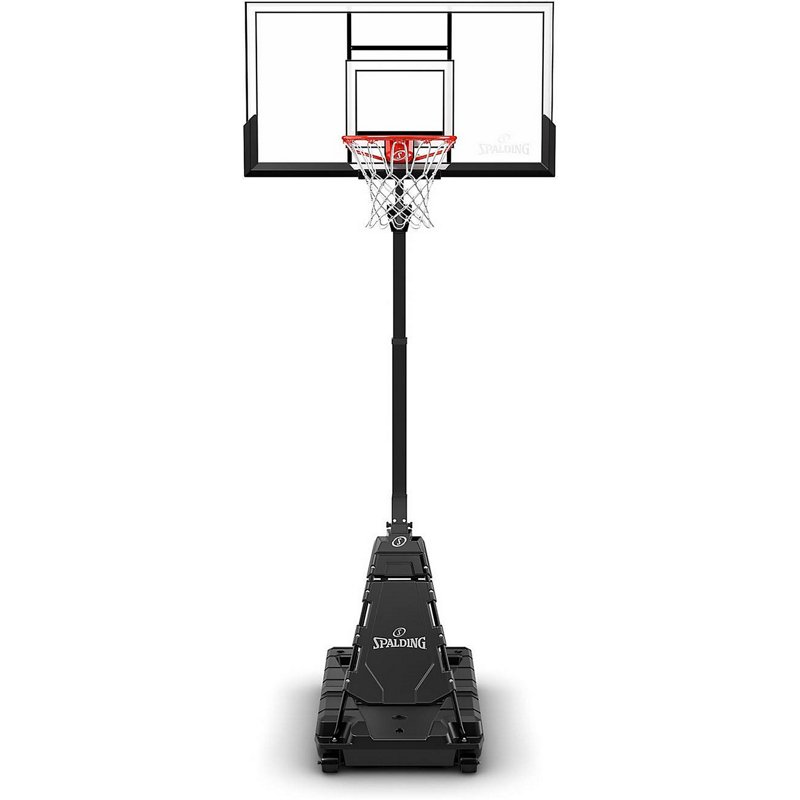 Spalding 54 in Portable Momentous EZ Assembly Basketball Hoop Black - Basketball Systems at Academy Sports