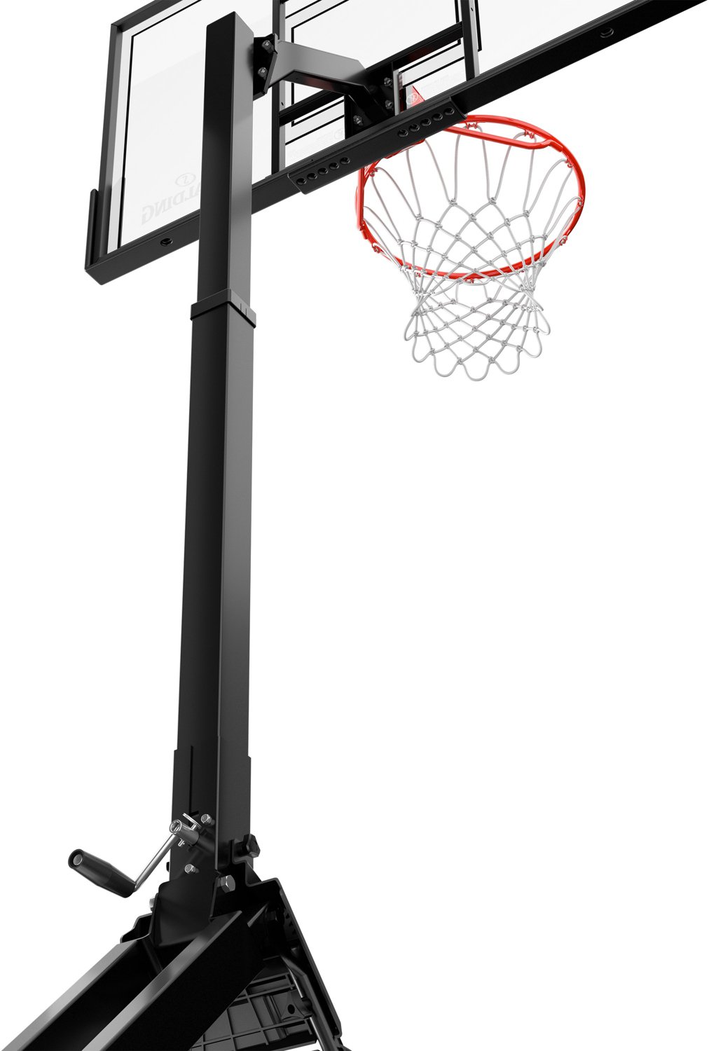 Spalding 54 in. Performance Acrylic RapidLock Portable Basketball Hoop