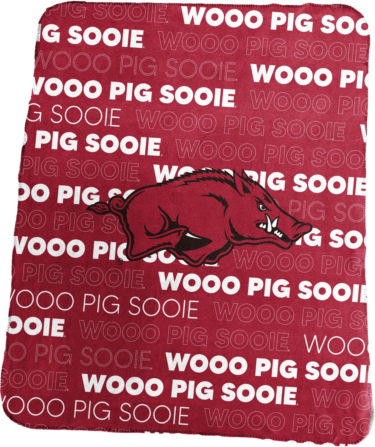 Logo Brands University of Arkansas Classic Throw Blanket Academy