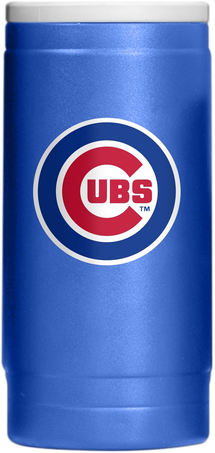 Logo Brands Chicago Cubs Flip Powder Slim Can Coolie - view number 1