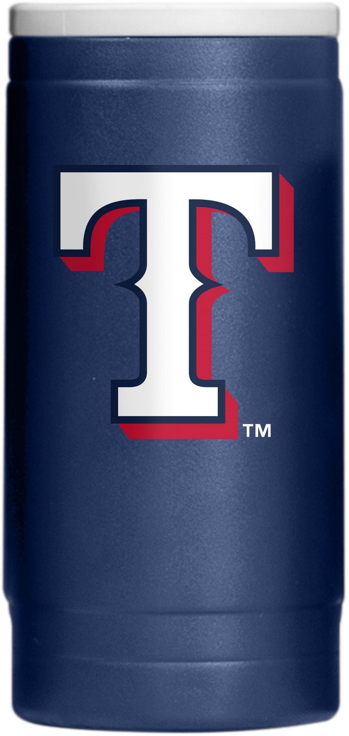 Logo Brands Texas Rangers Flip Powder Slim Can Coolie - view number 1