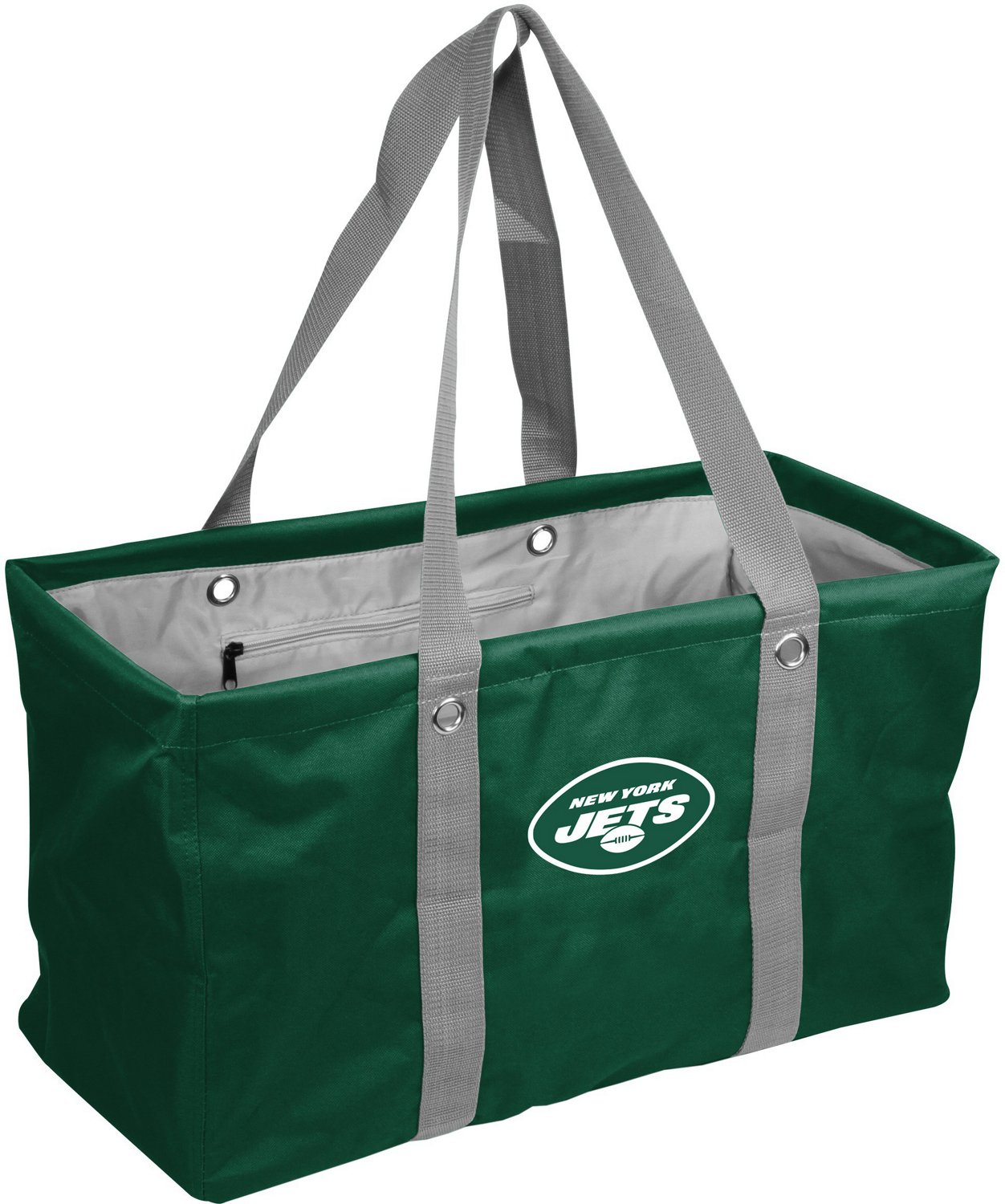 Logo Brands New York Jets Crosshatch Picnic Caddy