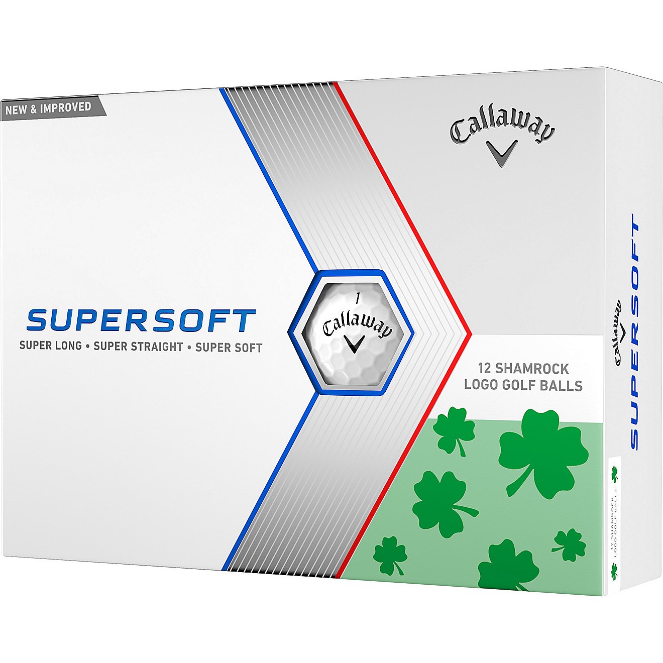 Callaway Supersoft Shamrock '23 Golf Balls 12-Pack                                                                               - view number 1