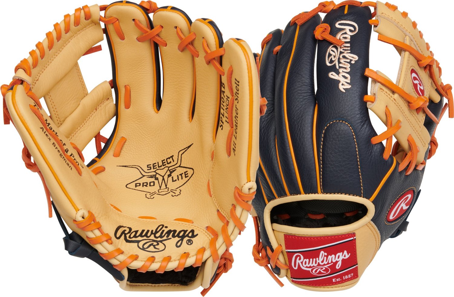 Rawlings 11 in Youth Alex Bregman Select Pro Lite REG Fielding Glove