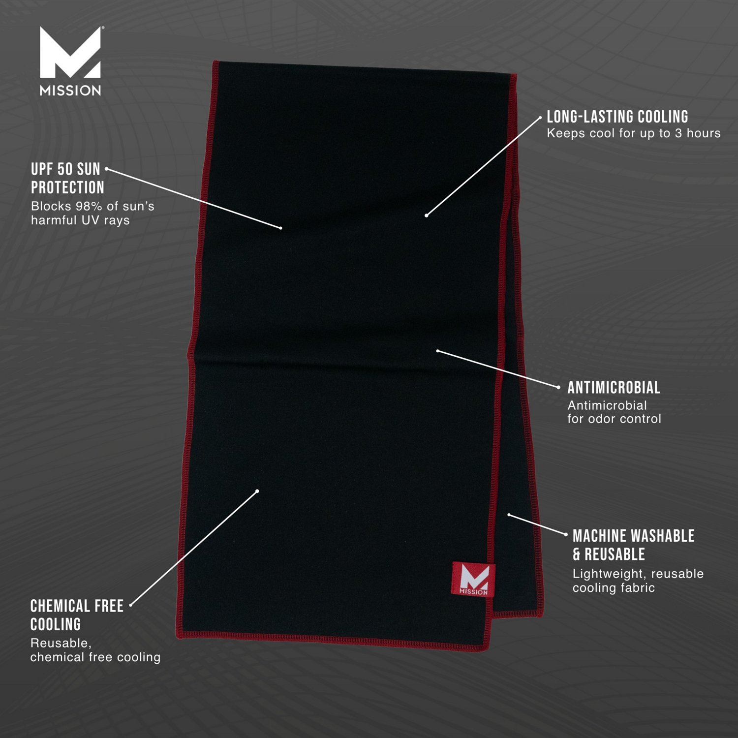 MISSION Max Plus Cooling Towel Academy
