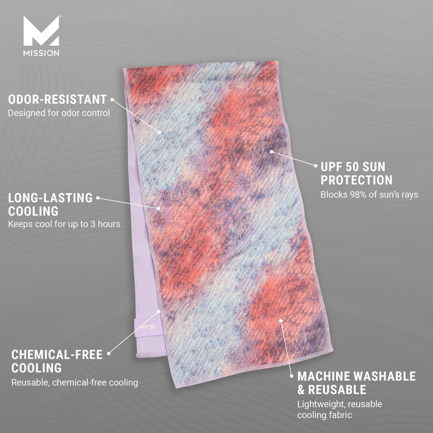 MISSION Max Plus Cooling Towel                                                                                                   - view number 3