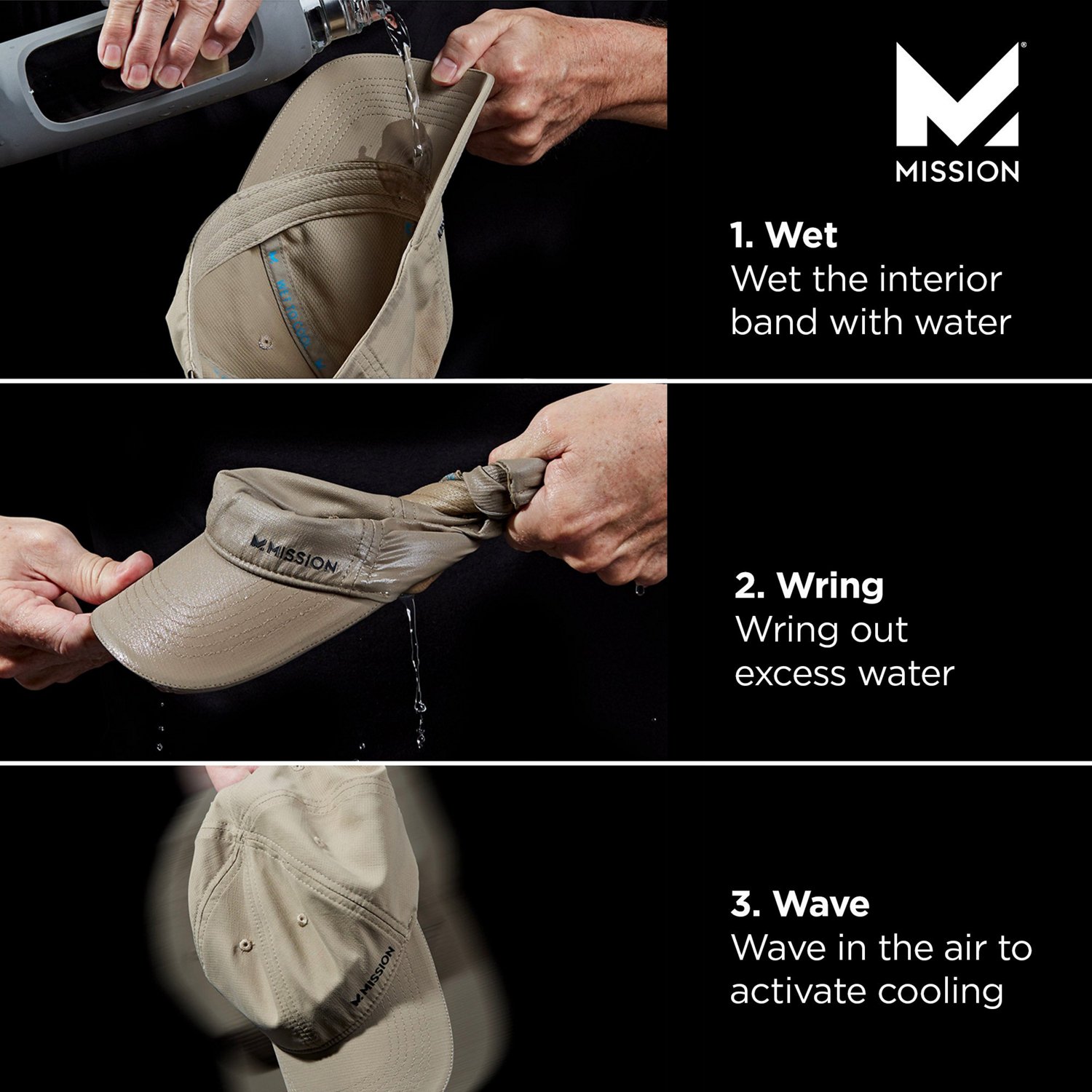 MISSION Adults' Cooling Westchester Etched Hat                                                                                   - view number 6