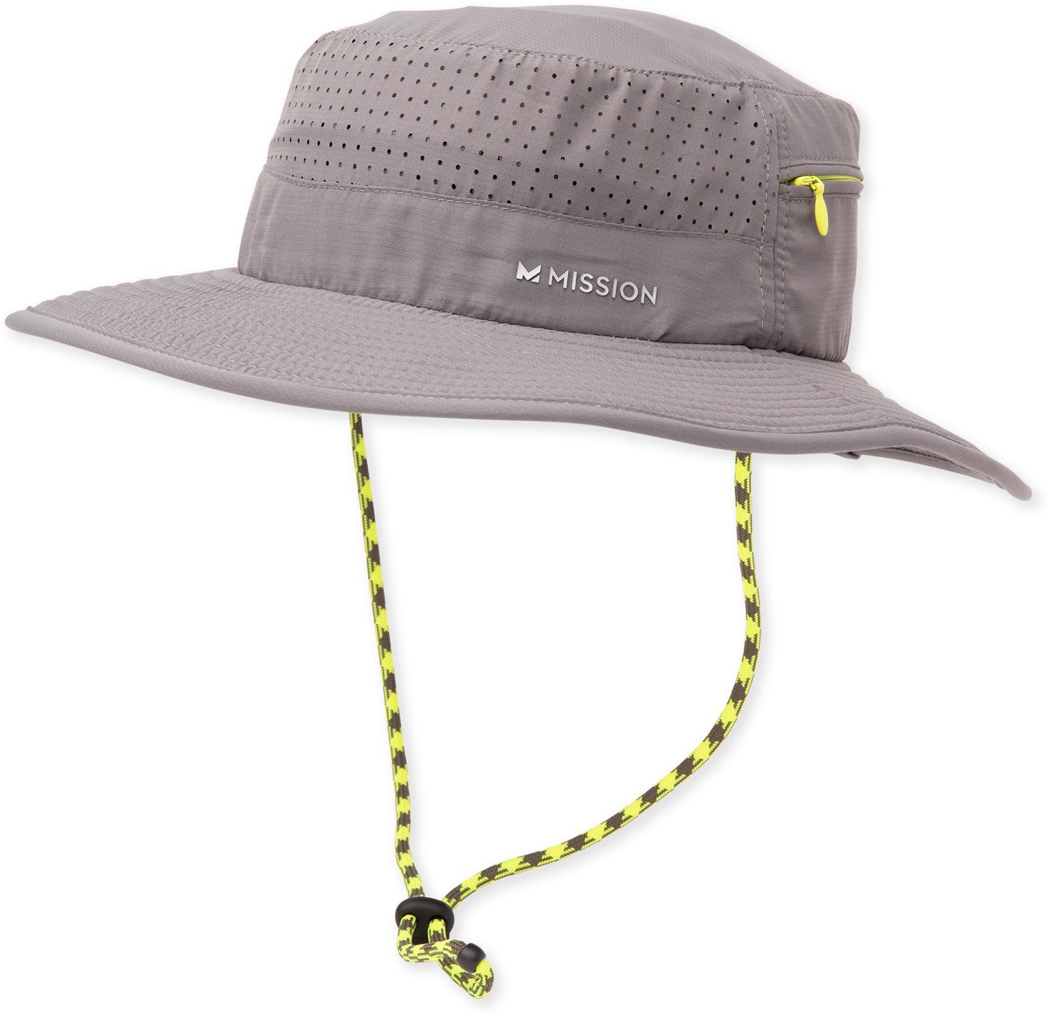 Mission Cooling Bucket Hat- UPF 50, 3” Wide Brim - One Size