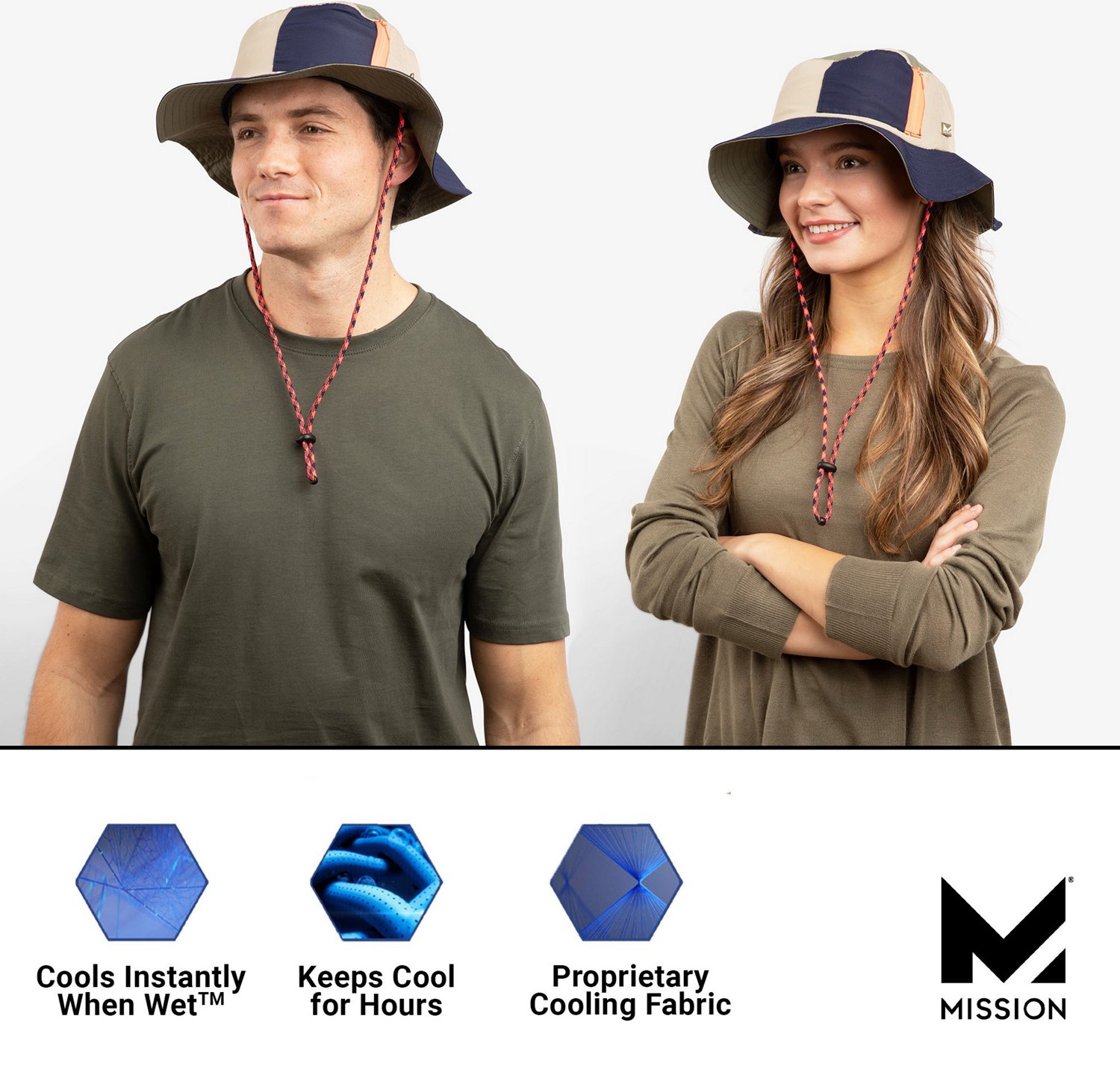 MISSION Adults' Day Tripper Cooling Bucket Hat