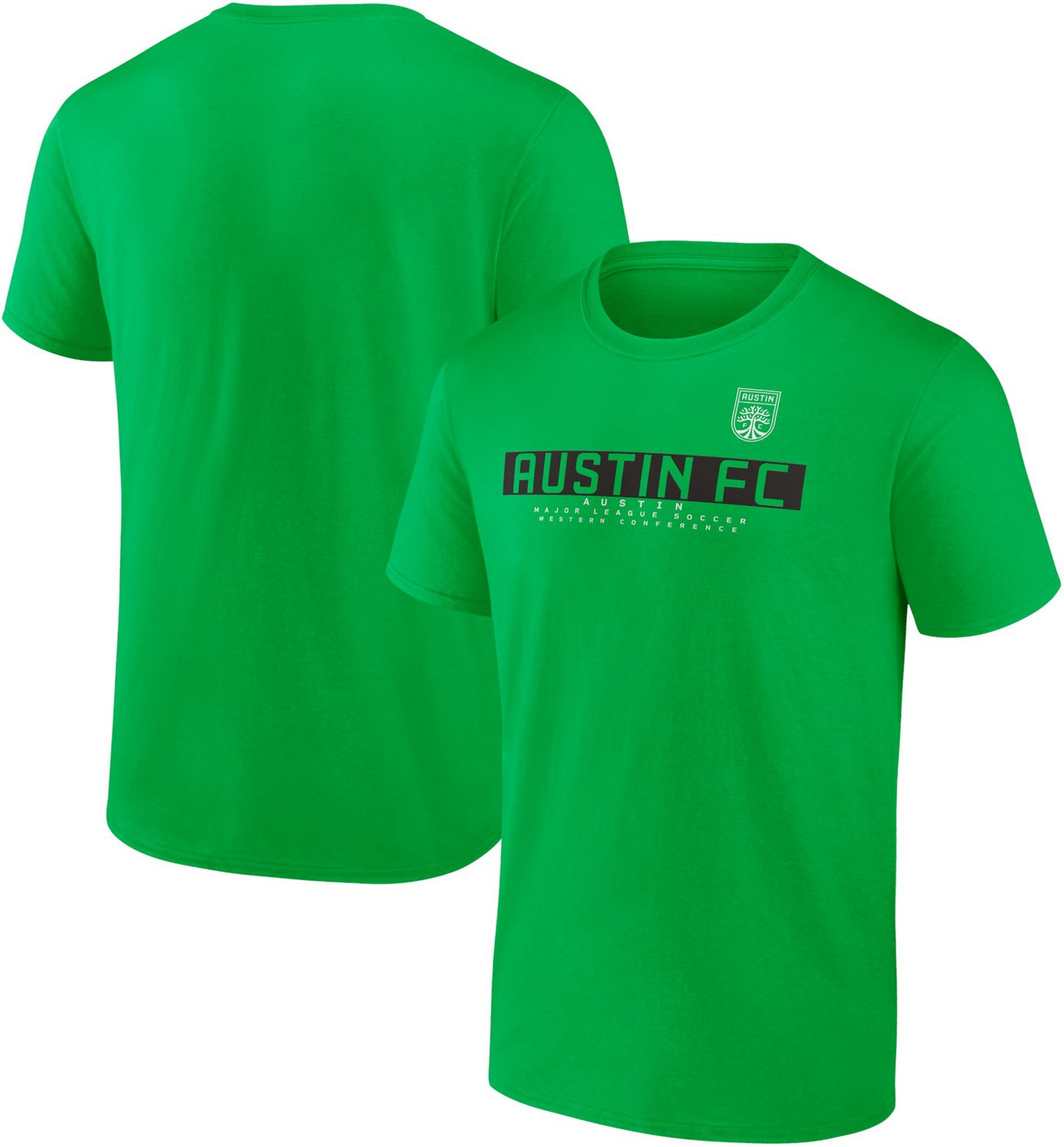 Fanatics Men's Austin FC Tonal Logo Short Sleeve T-shirt - view number 3
