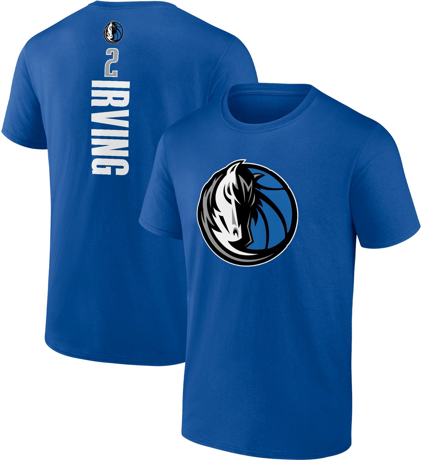 Fanatics, Shirts, Dallas Mavericks Kyrie Irving Icon Royal Blue Jersey