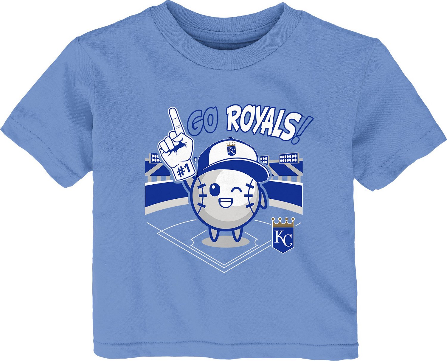Outerstuff Boys' Kansas City Royals Home Field Graphic T-shirt
