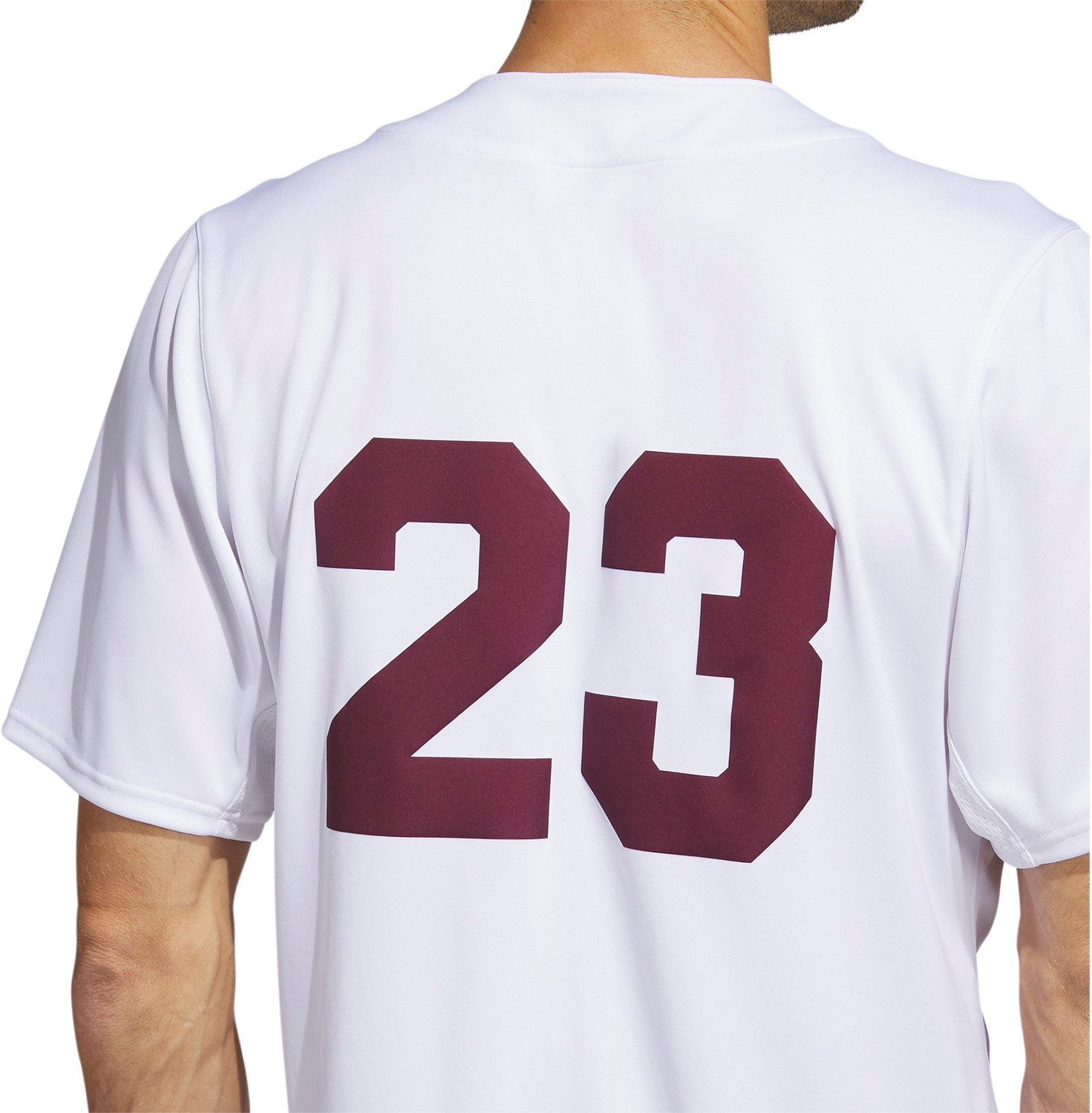 adidas Men's Mississippi State University Replica Basketball Jersey - view number 6
