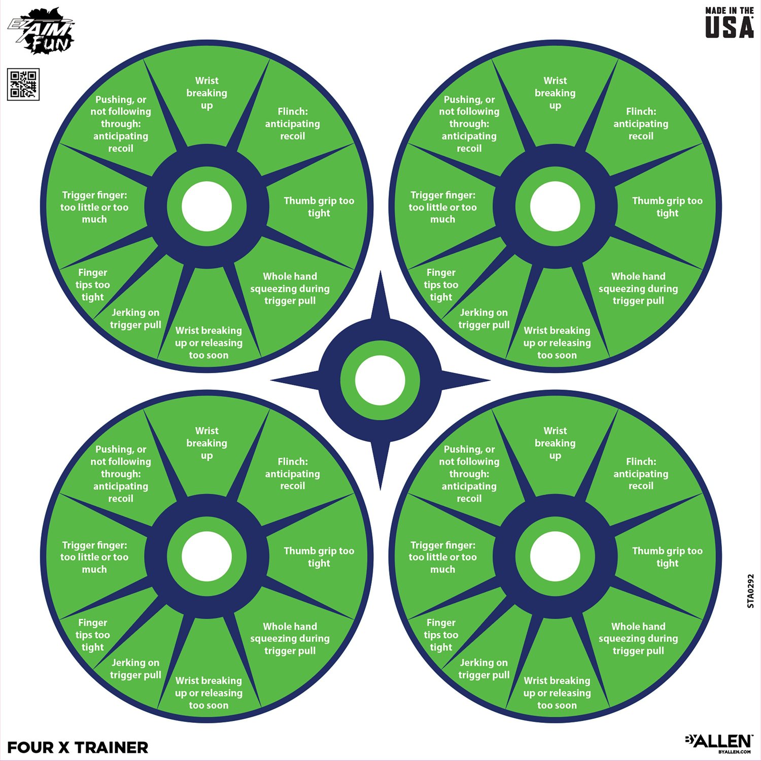 Allen Company EZ Aim Fun Paper Triggering More Fun Targets Academy