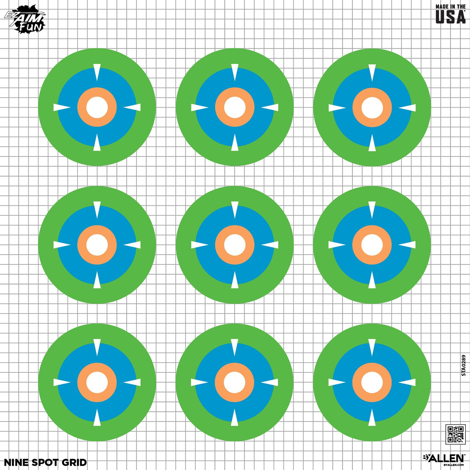Allen Company EZ Aim Fun Paper Dialing In More Targets 9-Pack - view number 3