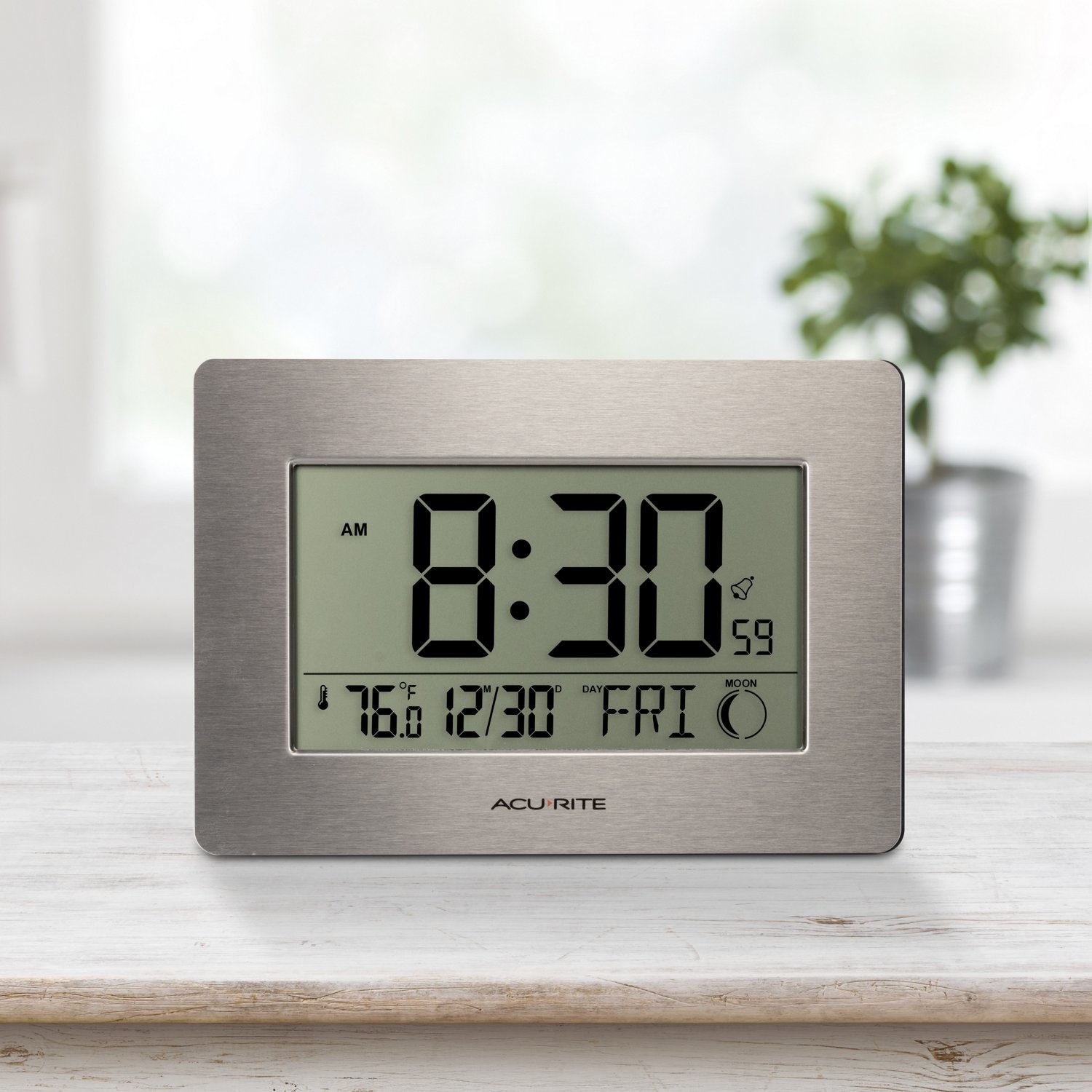 AcuRite Wireless Digital Wall and Tabletop Clock                                                                                 - view number 6
