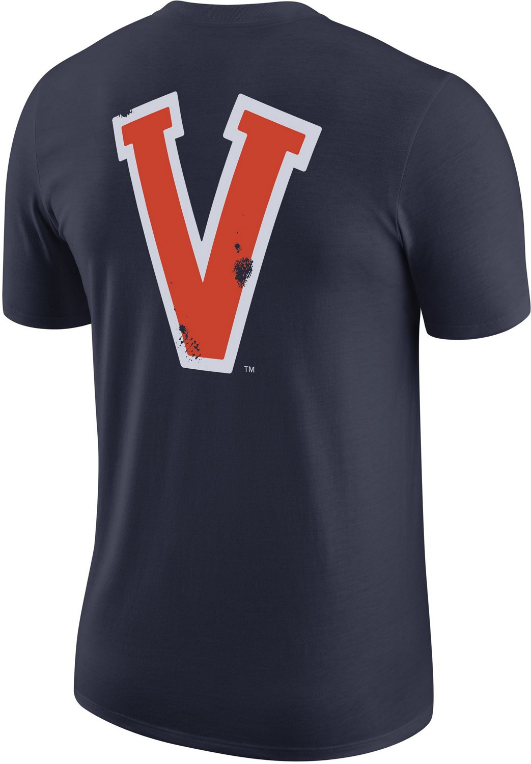 Nike Men's University of Virginia Vault Back Short Sleeve T-shirt - view number 2