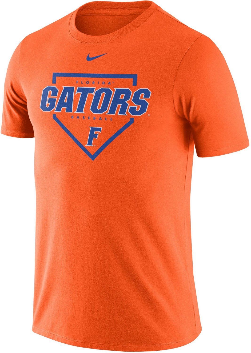 Nike Men s University of Florida Dri FIT Baseball Plate T shirt