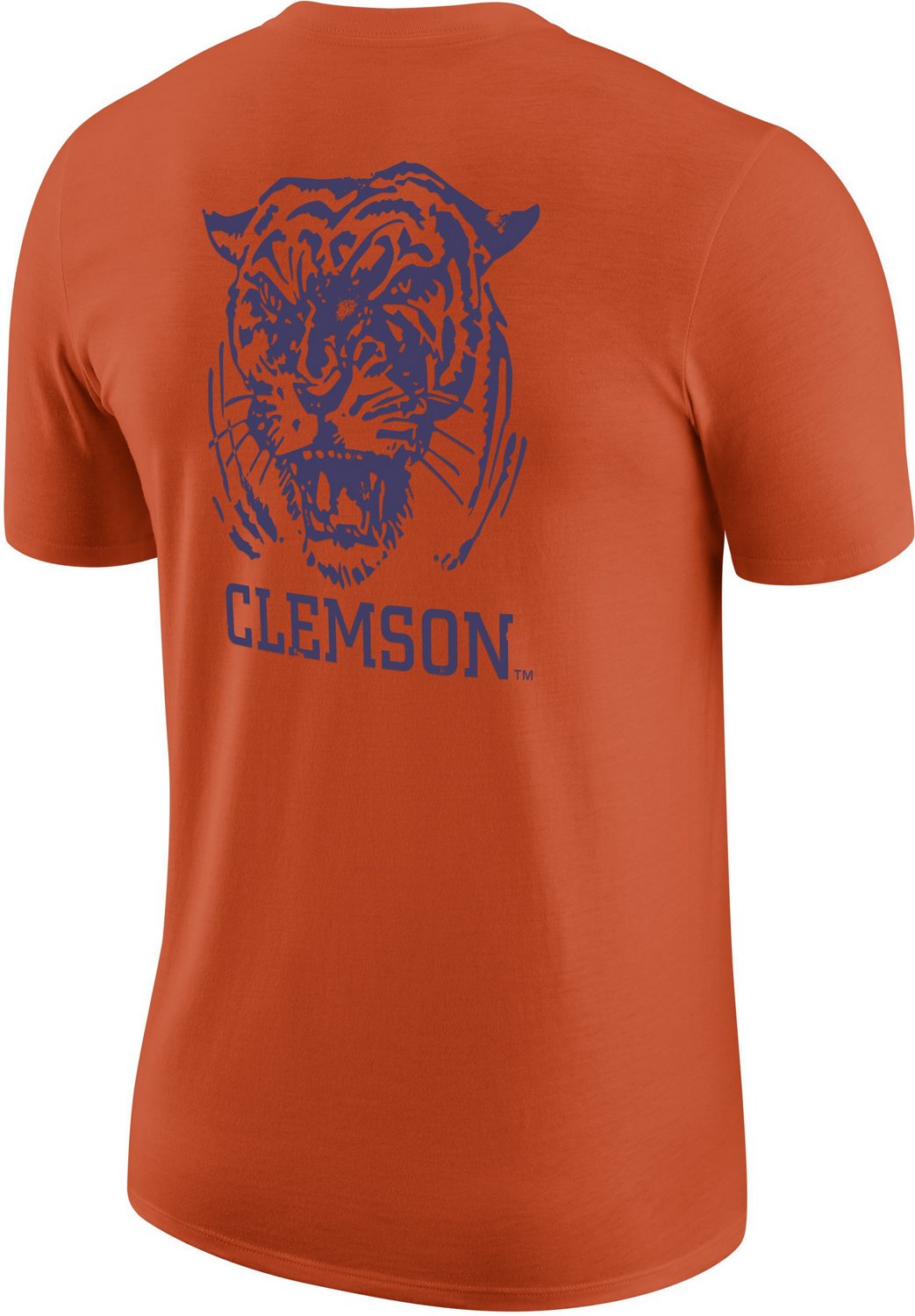 Nike Men's Clemson University Vault Back Short Sleeve T-shirt 