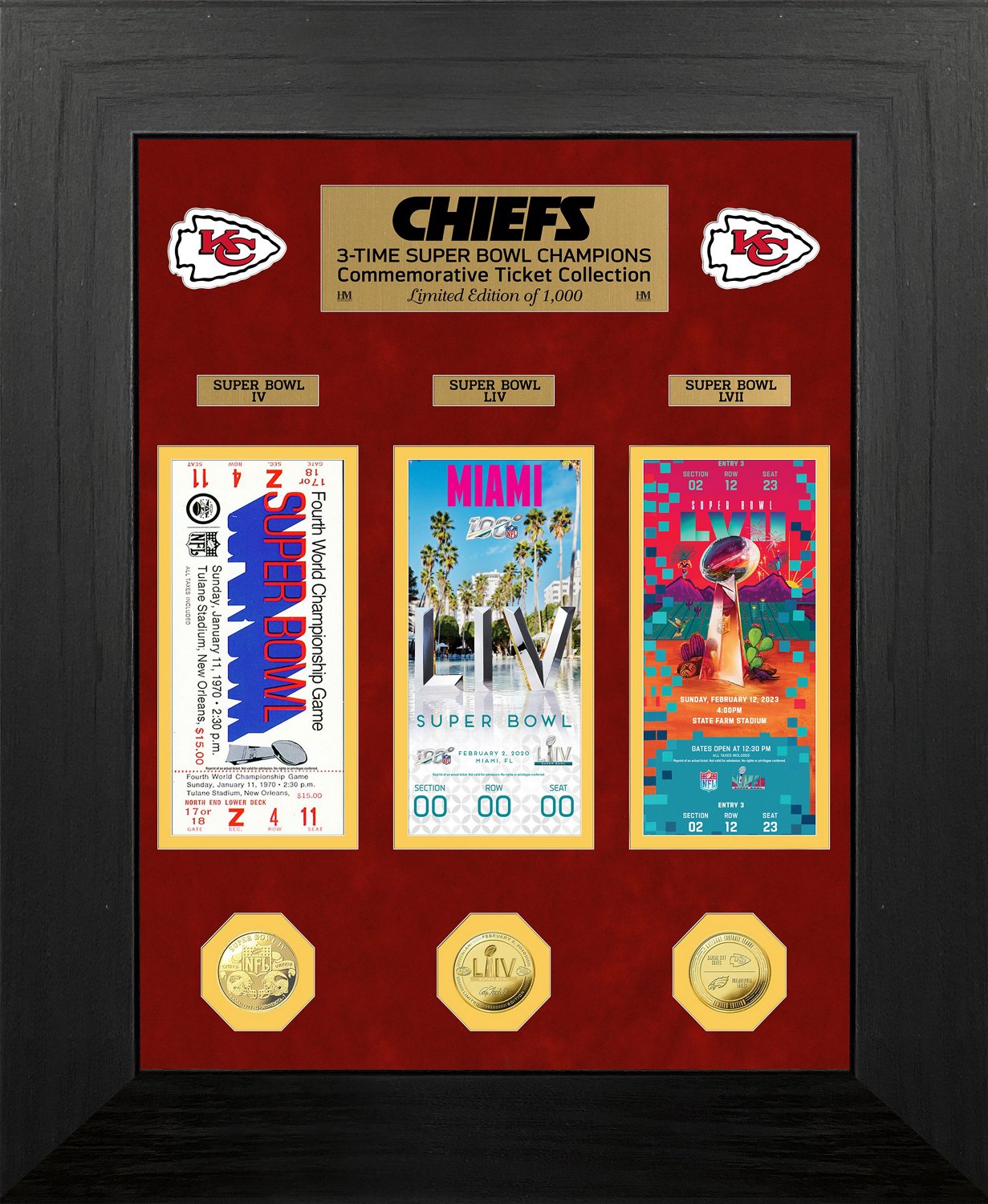 The Highland Mint Kansas City Chiefs Super Bowl LVII Champions