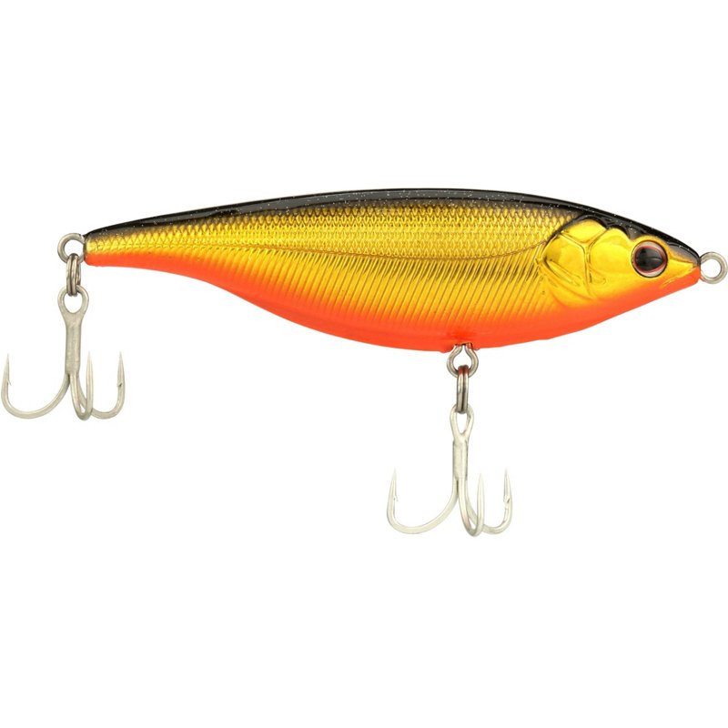Berkley 4.5 in Stick Shadd Saltwater 114 Shallow Stick Bait Black Gold, 1 Oz - Salt Water Hard Baits at Academy Sports