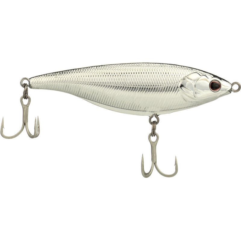 Berkley 4.5 in Stick Shadd Saltwater 114 Shallow Stick Bait Chrome, 1 Oz - Salt Water Hard Baits at Academy Sports