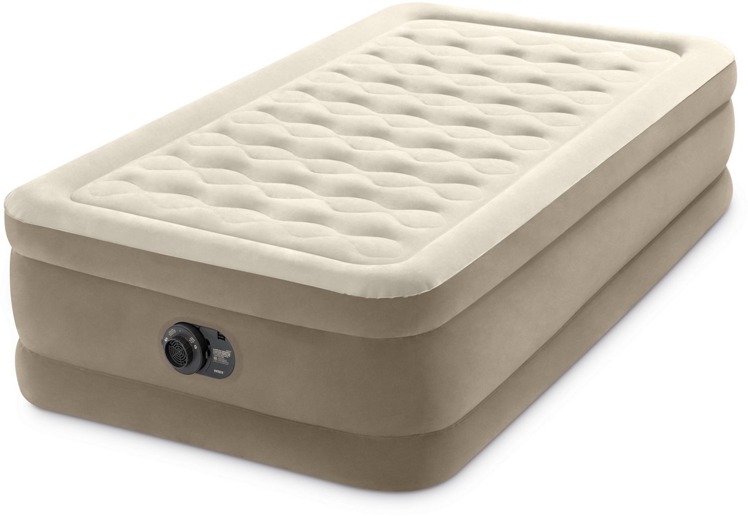 Intex Dura Beam Deluxe Ultra Plush 18 in Twin Air Mattress Academy