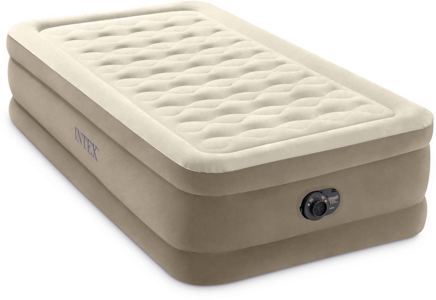 Intex Dura-Beam Deluxe Ultra Plush 18 in Twin Air Mattress                                                                       - view number 3