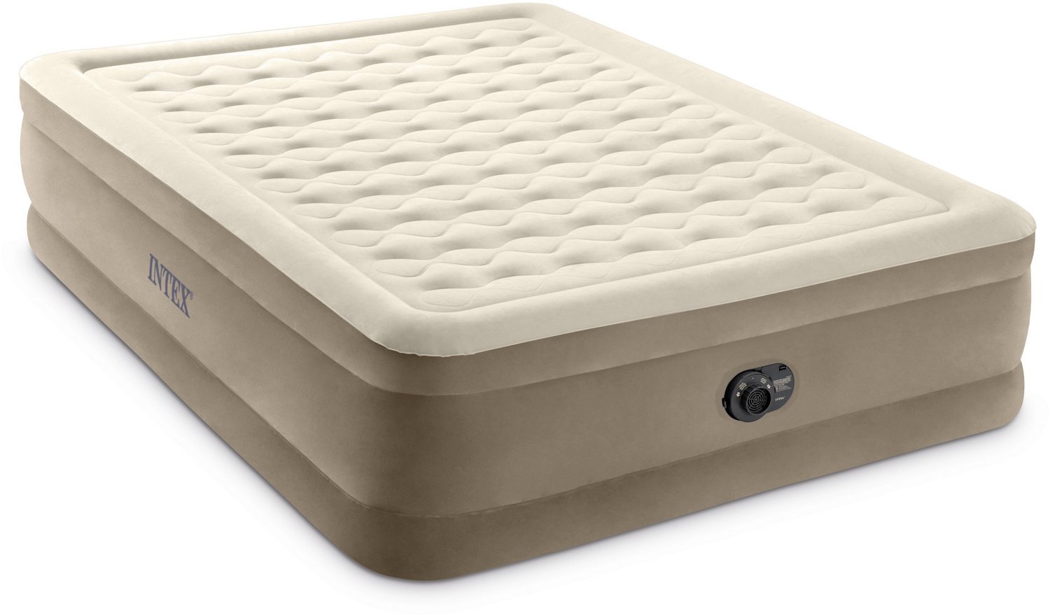 INTEX Dura-Beam Deluxe Queen Ultra-Plush Airbed with Fiber-Tech RP                                                               - view number 3