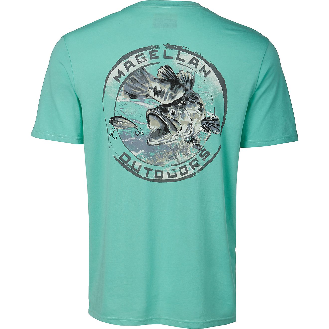 Magellan Outdoors Men's Striking Bass T-shirt                                                                                    - view number 1