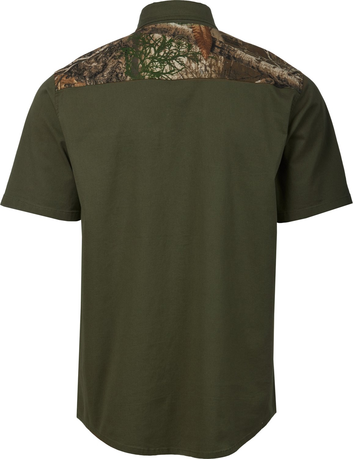 Magellan Outdoors Men's HuntGear Realtree Edge Pieced Button Down Shirt - view number 2
