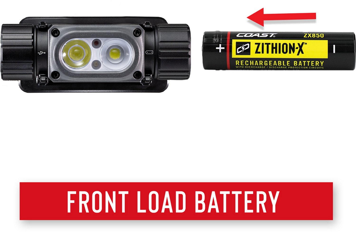 Coast WPH34R Rechargeable Headlamp - view number 4